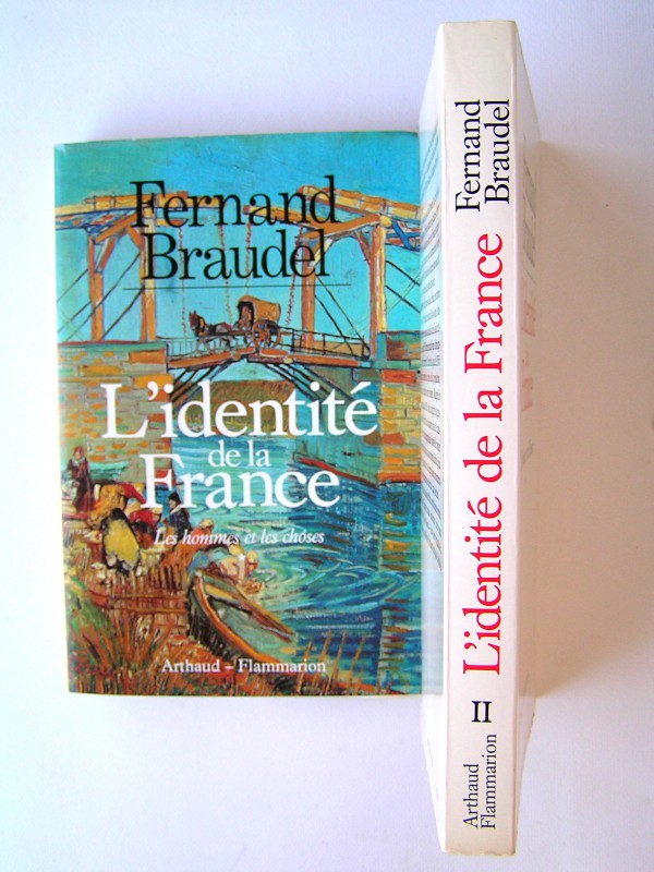 Fernand Braudel L identité de la France Tome 2 Les hommes et les