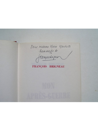 François Brigneau - Mon après-guerre