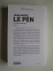 Jean-Marie Le Pen - Fils de la Nation. Mémoires. Tome 1.