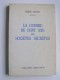 Henry Coston - La guerre de cent ans des Sociétés Secrètes