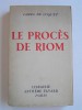 Le procès de Riom